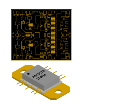 AM357037WM-SN-R寬帶GaAs MMIC功率放大器  寬帶微波放大器