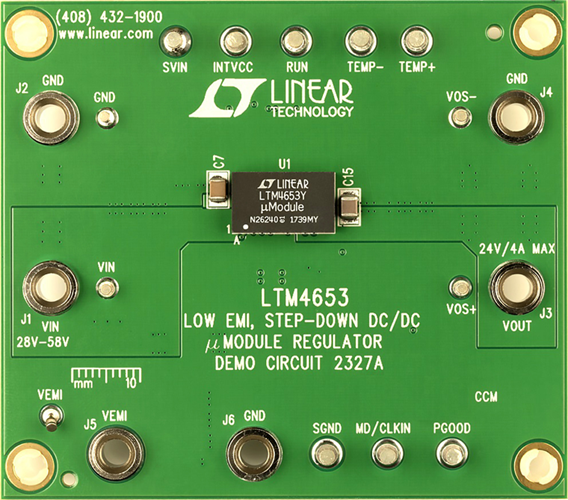 LTM4653EY#PBF/LTM4653IY超低噪聲 降壓型穩壓器  現貨熱賣