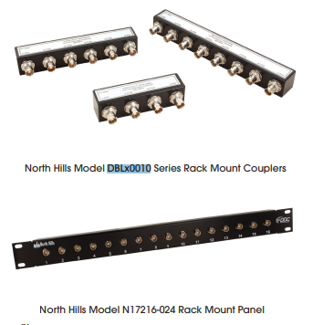 DBL20010/30010/40010/50010/60010和N17216-024機架安裝耦合器North Hills