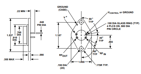 AGC-330壓控放大器Teledyne防務電子