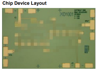 XD1001-BD-000V MMIC分布式放大器MACOM