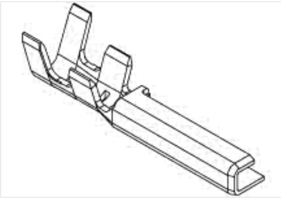 Molex5019301100線對板壓接端子