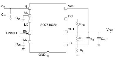 SQ76103B1WGQ同步降壓DC-DC穩壓器SILERGY(矽力杰)