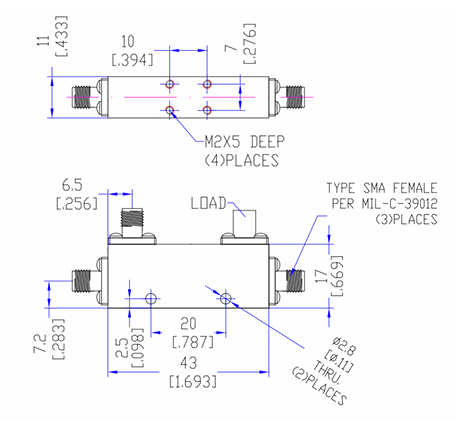 EPD5000-20-SMA定向耦合器Electro-Photonics