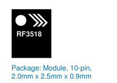 RF3518單頻段功率放大器模塊Qorvo