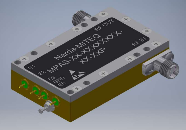 MPAS-40-02002000-45-30P中等功率放大器，2.0-20.0 GHz