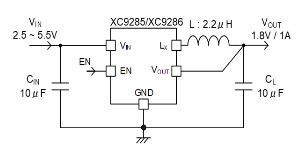 XC9285降壓同步整流DC/DC轉換器