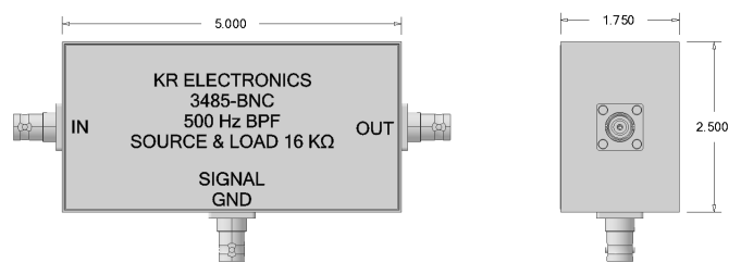 ?3485-BNC帶通濾波器